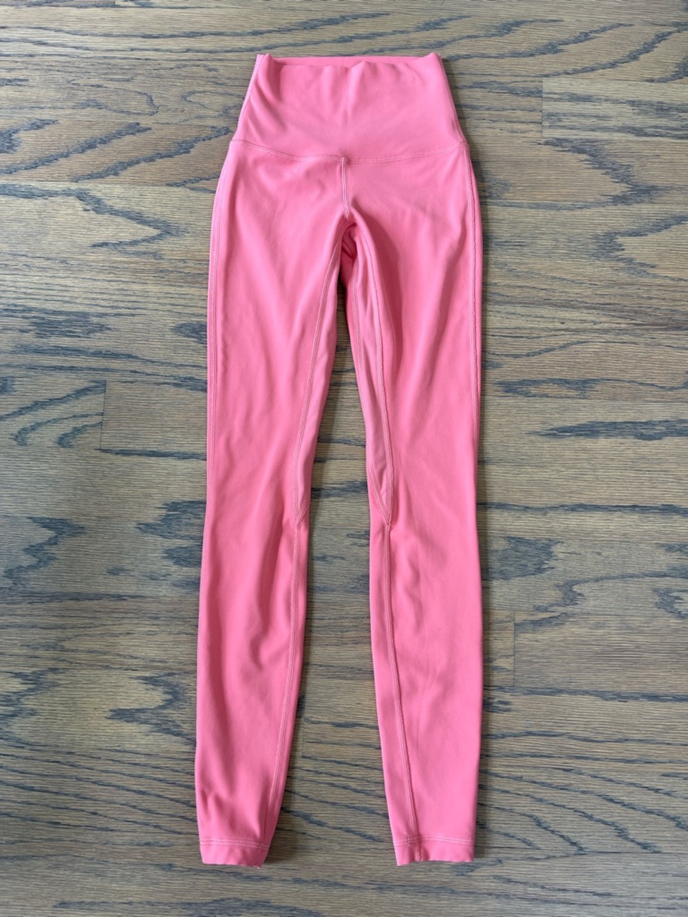 Lululemon Align Leggings Womens Pink Coral High Rise Yoga Pants